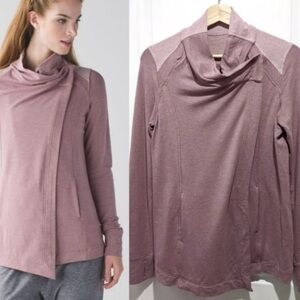 Lululemon Coast Wrapped Heathered Mod Chalky Rose